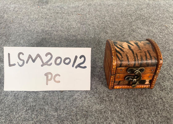 Reclaimed 8x6 Decorative Leather Boxes For Placing Gift